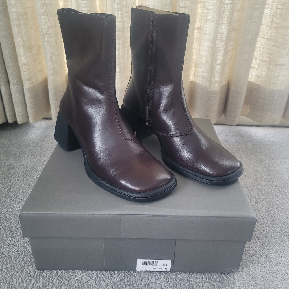 *****SOLD******Vagabond Ansie Boots Chocolate Brown Size 6.5 NWB
